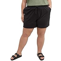 Hanes Womens Originals Shorts, Cotton Jersey Shorts, Gym Shorts For Women, 2.5, Plus Size Available