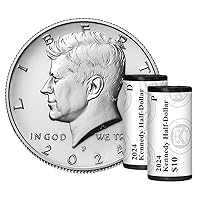 2024 D 2024-P&D Kennedy Half Dollar 2 Coin Set - GEM BU - From US Mint Rolls Half Dollar US Mint Mint State