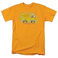 Scooby-Doo Mystery Machine Cartoon T Shirt & Stickers (Medium)