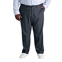 Haggar Men's Cool 18 Pro Classic Fit Flat Front Pant - Regular and Big & Tall Sizes