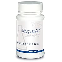 MygranX Neurological Support, Stress Relief Support, Muscle Relaxation, Butterbur, Feverfew 60 Caps