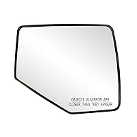 Fit System 80209 Passenger Side Non-Heated Mirror Glass w/Backing Plate, Ford Explorer, Mercury Mountaineer, Explorer Sport Trac, Ranger, 6 1/8