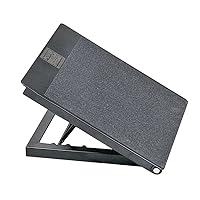 Adjustable Premium Slant Board for Stretching and Strengthen Shins, Calves, and Ankles, 14 x 14 Inches, Gray (80321)