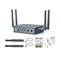 NanoPC-T6 Computer Wireless WiFi Router, Open Source Smart IoT Gateway, LPDDR4X 8GB RAM 64GB eMMC 6Tops NPU Rockchip RK3588 SoC, with miniPCIe M.2 M/E-Key Slot Support M.2 NVMe SSD WiFi BT Module