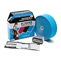 Kinesio Taping - Elastic Therapeutic Athletic Tape Tex Classic - Bulk Roll - Blue – 2 in. x 103 ft