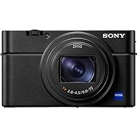 Sony Cyber-shot DSC-RX100M7 Digital Camera, Maximum Telephoto 7.9 inches (200 mm), 1-Inch Sensor