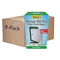 Tetra Whisper Bio-Bag Filter Cartridges for Aquariums - Ready to Use Medium