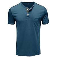 T Shirt Herren,Fashion Kurzärmliges Sport Sommer T Shirts Outdoor Kurzärmelige Trendy Fitness Top Basic Workout Retro Shirt Vatertagsgeschenk