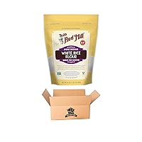 Gluten-Free White Rice Flour, 24 Ounce (Pack of 1) - Comes with GOOD FOR MY HOME B