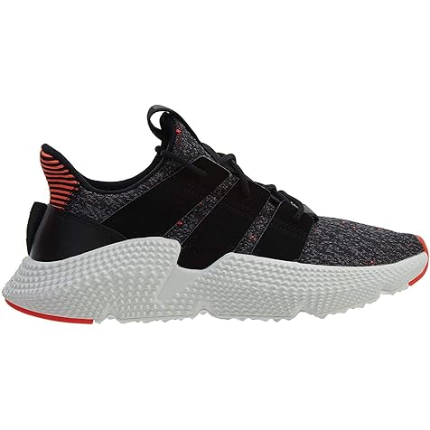 adidas Men's Prophere Grey Heather White Solid Red, Womens 8