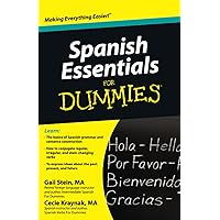 Spanish Essentials For Dummies Spanish Essentials For Dummies Paperback Kindle Spiral-bound