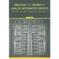 Analysis and Design of Analog Integrated Circuits, 5th Edition Analysis and Design of Analog Integrated Circuits, 5th Edition Hardcover eTextbook Paperback