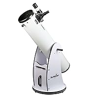 Sky Watcher Classic 200 Dobsonian 8-inch Aperature Telescope – Solid-Tube – Simple, Traditional Design – Easy to Use, Perfect for Beginners, White (S11610)