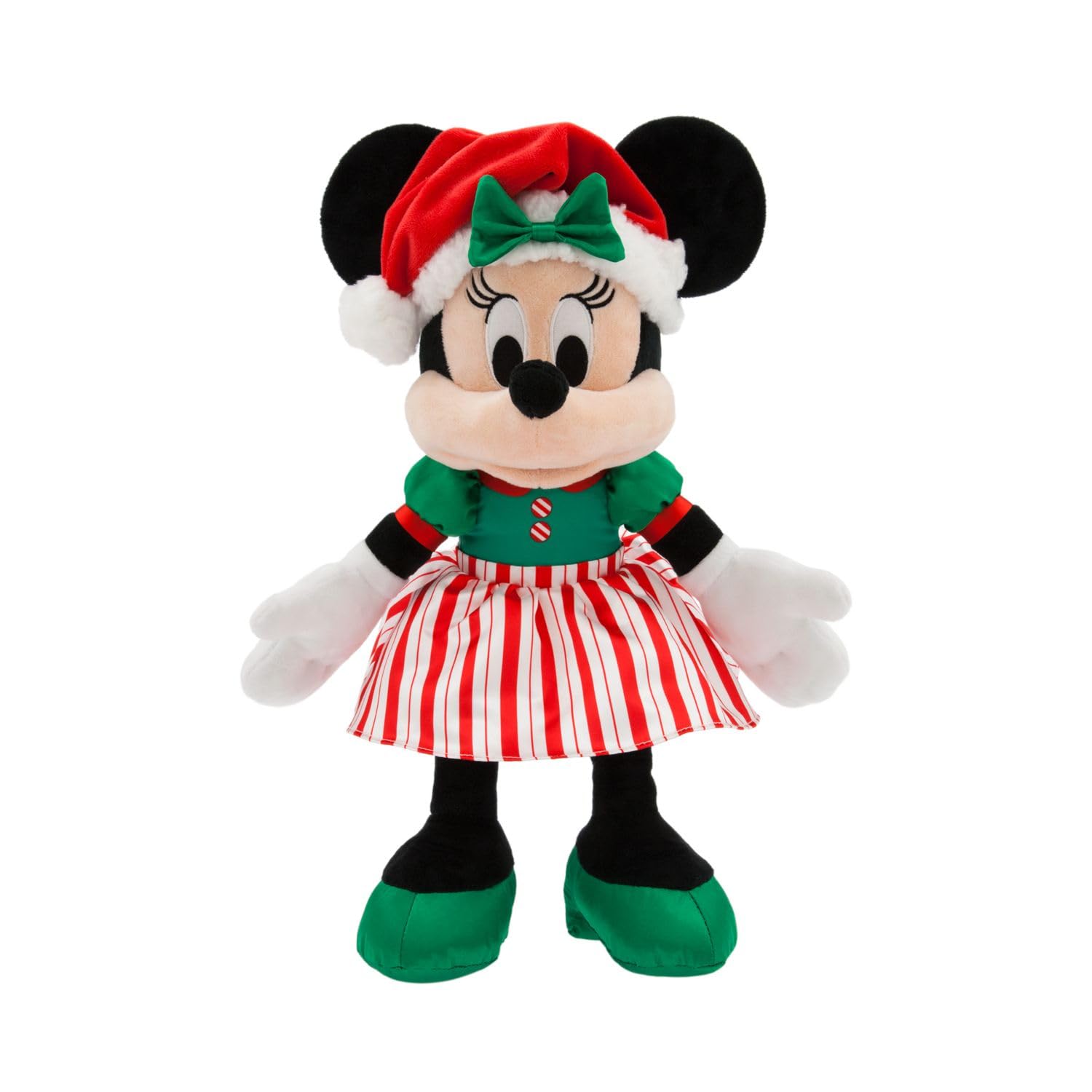 Disney Store Official Minnie Mouse 2023 Special Edition Holiday Plush – Medium 15-Inch Stuffed Toy – Exclusive Seasonal Release Perfect for Gifting and Decor – Celebrate in True Fashion
