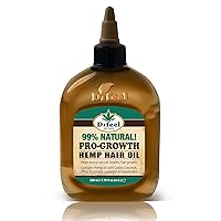 Difeel Hemp 99% Natural Hemp Hair Oil - Pro-Growth 7.78 ounce (Pack of 3)
