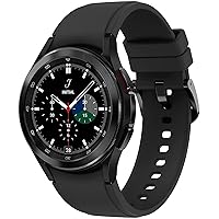 Galaxy Watch 4 Classic 42mm Smartwatch with ECG Monitor Tracker for Health, Fitness, Running, Sleep Cycles, GPS Fall Detection, Bluetooth, US Version, Black