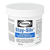 Harris SSWF1/4 Stay Silv Brazing Flux, 1/4 lb. Jar, White