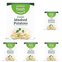 Amazon Fresh, Mashed Potatoes, 26.7 Oz (Pack of 5)