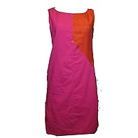 Women's Dress Colorblock Medium Multi