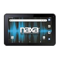 Naxa NID-7022 Android 11 Tablet with 7” HD TN Screen and Pouch 1.6 GHz Quad Core Processor, 2GB Ram, 16GB Storage, Front and Rear Cameras, Speaker and Microphone, Black