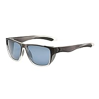 Body Glove Brosef Rectangle Sunglasses, Grey, 55 mm
