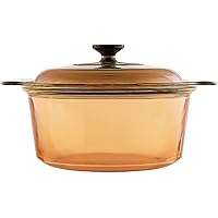 5L Round Dutch Oven With Glass Lid/Cover