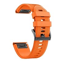 22 26mm Silicone Replacement Smart Watch Strap For Garmin Fenix 6 6S 6X Pro 5 5X Plus 3 3 HR Forerunner 935 Wristband Accessory
