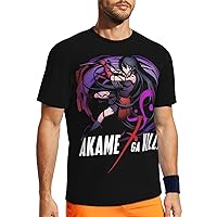 Anime Akame Ga Kill T Shirt Boy's Summer O-Neck T-Shirts Casual Short Sleeves Tee