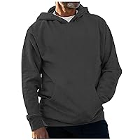 Mens Graphic Hoodies Plus Size Y2K Lightweight Hoodie Men Basic Casual Trendy Sweatshirt Pocket Pullover For Man