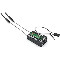FS-ia6b Receiver 2.4G 6CH with Double Antenna Compatible FS i6 FS i6X i10 Transmitter Remote Control