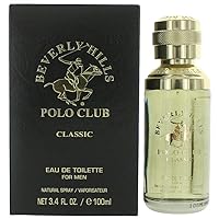 Beverly Hills Polo Club Classic By Beverly Fragrances Eau De Toilette Spray 3.4 Ounce