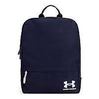 Under Armour unisex-adult Loudon Backpack Small, (410) Midnight Navy/Midnight Navy/White, One Size