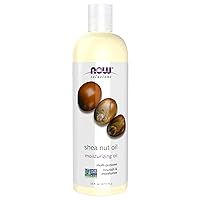 NOW Solutions, Shea Nut Oil, Multi-Purpose Intense Moisturizing Oil for Skin, Scalp and Hair, 16-Ounce