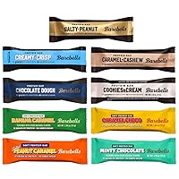 Barebels Protein Bars Variety Pack Sampler- Protein Snacks with 20g of High Protein - Protein Bar with 1g of Total Sugars - 9 Flavors - (9 Count)