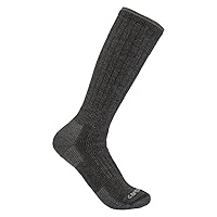 Carhartt Men's Midweight Synthetic-Wool Blend Boot Sock