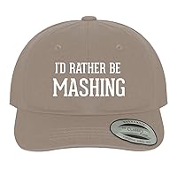 I'd Rather Be Mashing - Soft Dad Hat Baseball Cap