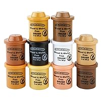 Colorations 20 Wheat & Gluten Free Colors Like Me Dough - 10 Colors (2oz Each) | Non-Toxic, Play Dough, Bulk Set, Sensory Kit, Party Favors, Classroom Pack