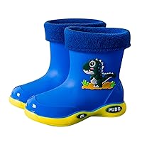 New Kids Girls Cartoon Children's Rain Boots Non Slip Children Water Shoes Classic Children Toddler Snowboard Boots
