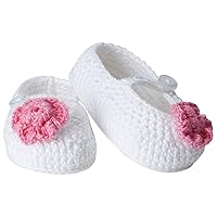 Jefferies Socks Baby-Girls Infant Flower Mary Jane Bootie