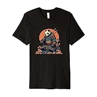 Samurai Panda Premium T-Shirt