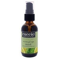 Scentual Spa Mist - Aromatic Spray - Soothes And Softens Skin - Radiant And Rejuvenated Skin - Promotes A Relaxed And Calm Mindset - Paraben Free - White Limetta And Aloe Vera - 2 Oz