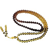 6mm Natural Rainbow Amber Yellow Red Gemstone 108 Prayer Round Beads Women Men Bracelet Necklace Certificate AAAAA
