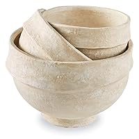 Mud Pie Paper Mache Bowl Nested Set