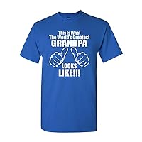 City Shirts This is What The World's Greatest Grandpa Looks Like Adult T-Shirt Tee