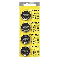 Toshiba CR2430 Battery 3V Lithium Coin Cell (120 Batteries)