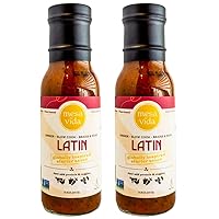Globally Inspired Starter Sauce | Cooking Sauce | Plant-Based Oil Free Healthy Pantry Staples (Latin Flavor Starter Sauce, 2 pack)