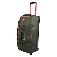 Eddie Bauer Expedition Duffel Bag 2.0-Made from Rugged Polycarbonate and Nylon, Dark Thyme, 30L