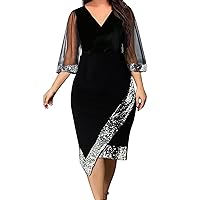 Women's Cocktail Dresses Sleeveless Backless Sequin Evening Party Formal Swing Maxi Dress New Years Eve Birthday Dress