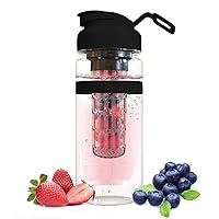 Fruit Infusing Infuser Water Bottle for Gym & Sports Infusion Tritan 32oz Ounce