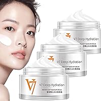 V7 Deep Hydration Waterlight Makeup Cream, Moisturizing Tone-Up Cream, Moisturizer Face Moisturizer for Dry Skin, V7 Deep Hydration Cream, Tone up Cream Korean (3Pcs)